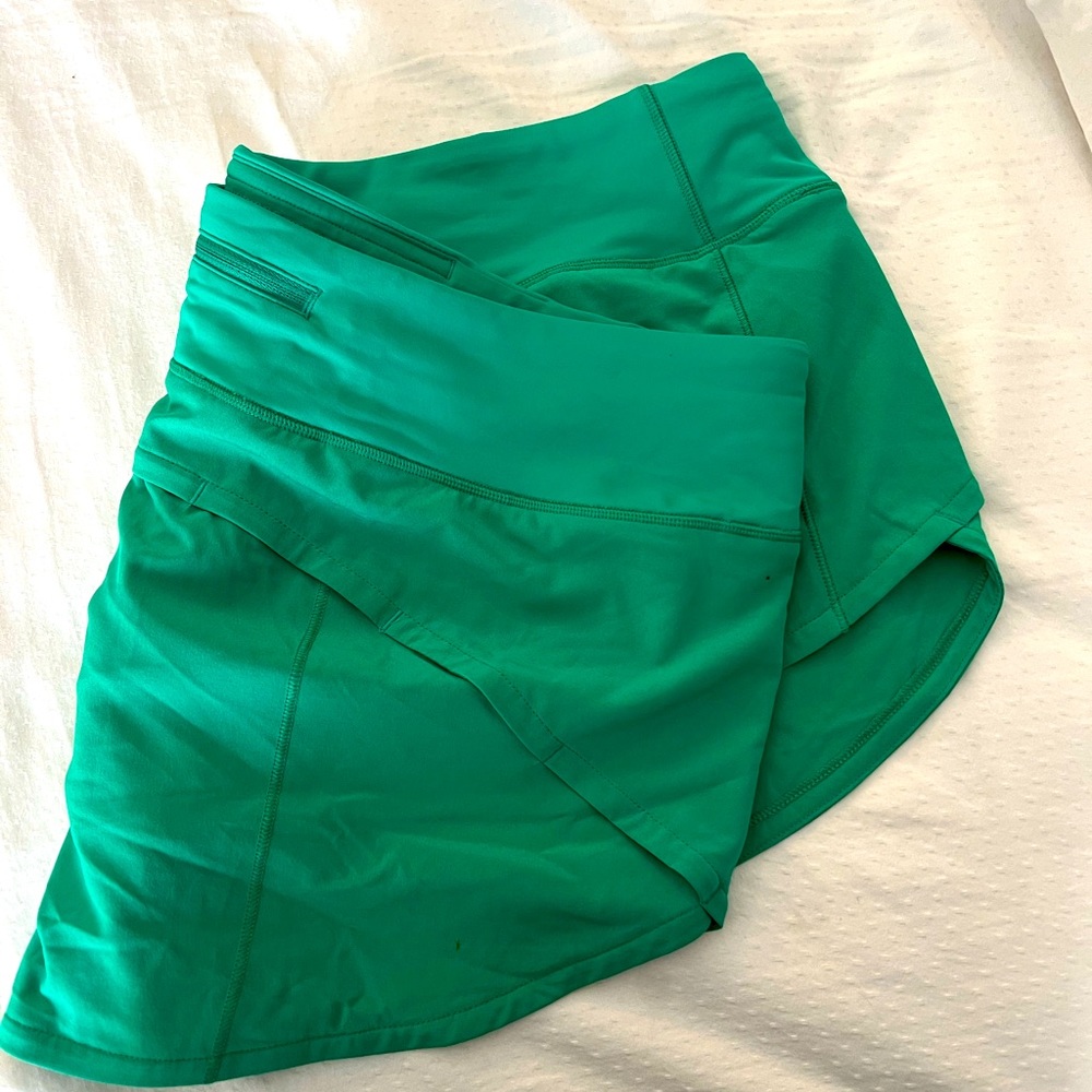 Lululemon speed up shorts size 12.